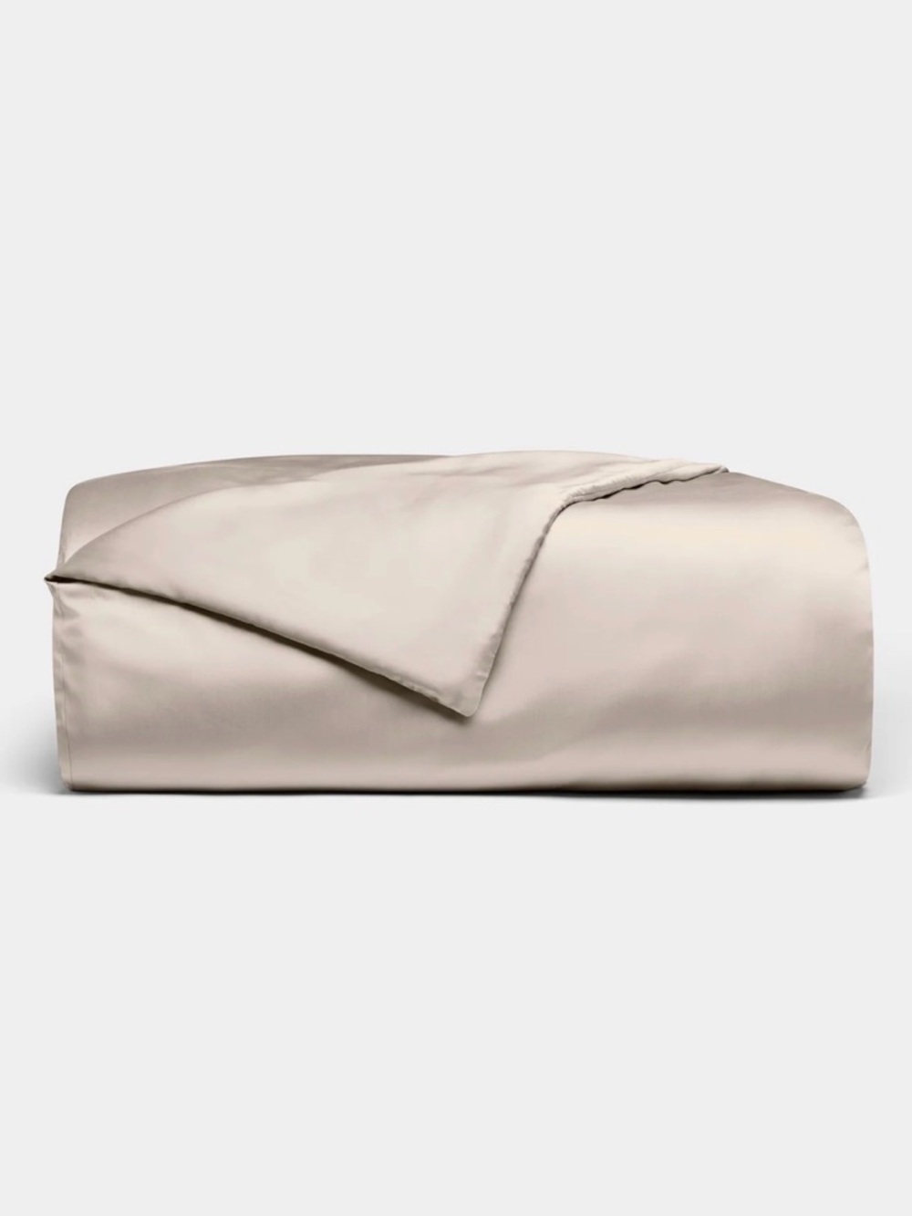 Cozy Earth Bamboo Duvet Cover Queen/Full Driftwood $288 retail